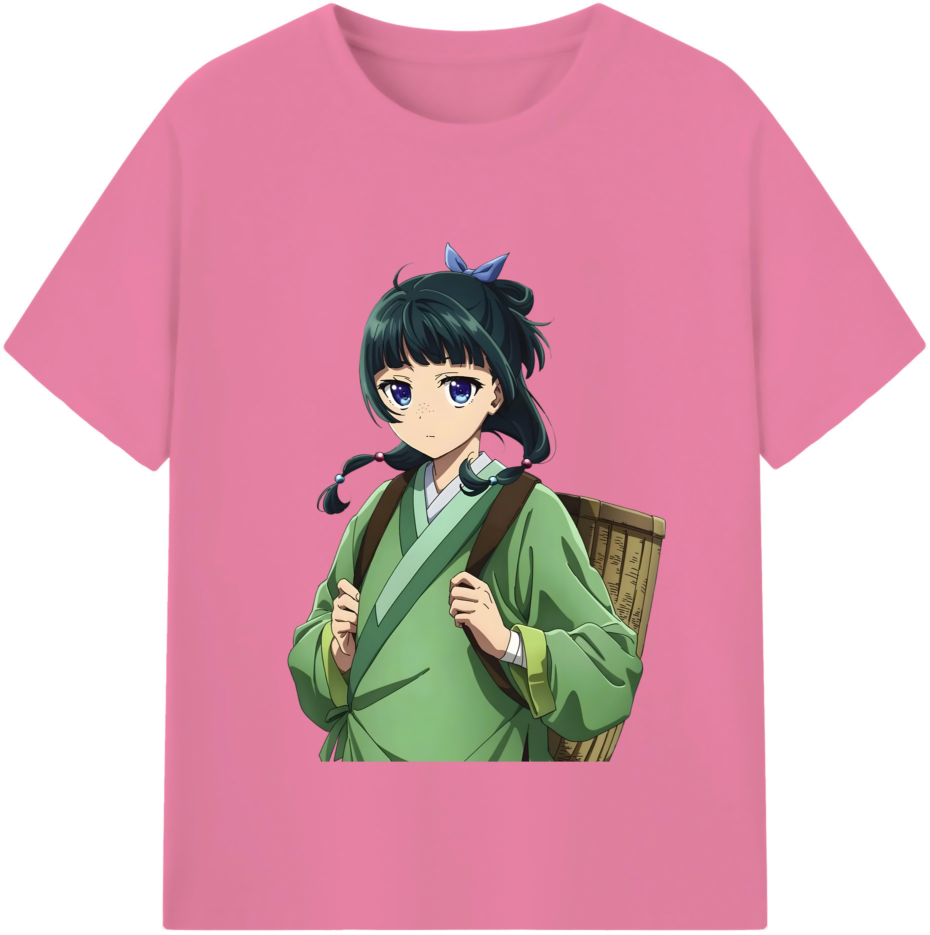 （画像用） 薬屋のひとりごと The Apothecary Diaries 綿100％半袖Tシャツ（フロントプリント）